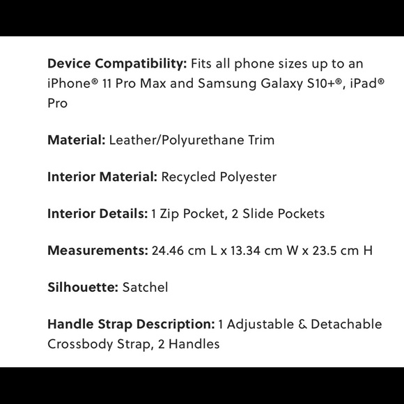 *Sold* Fossil Brooke Satchel, Brown. New. - Picture 4 of 8